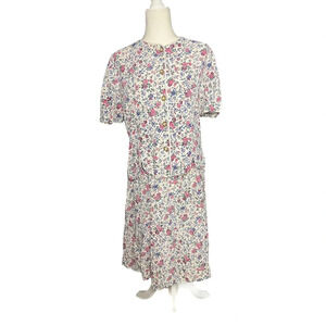Vintage Ms. Basia Floral Garden Party 2-Piece Set 14